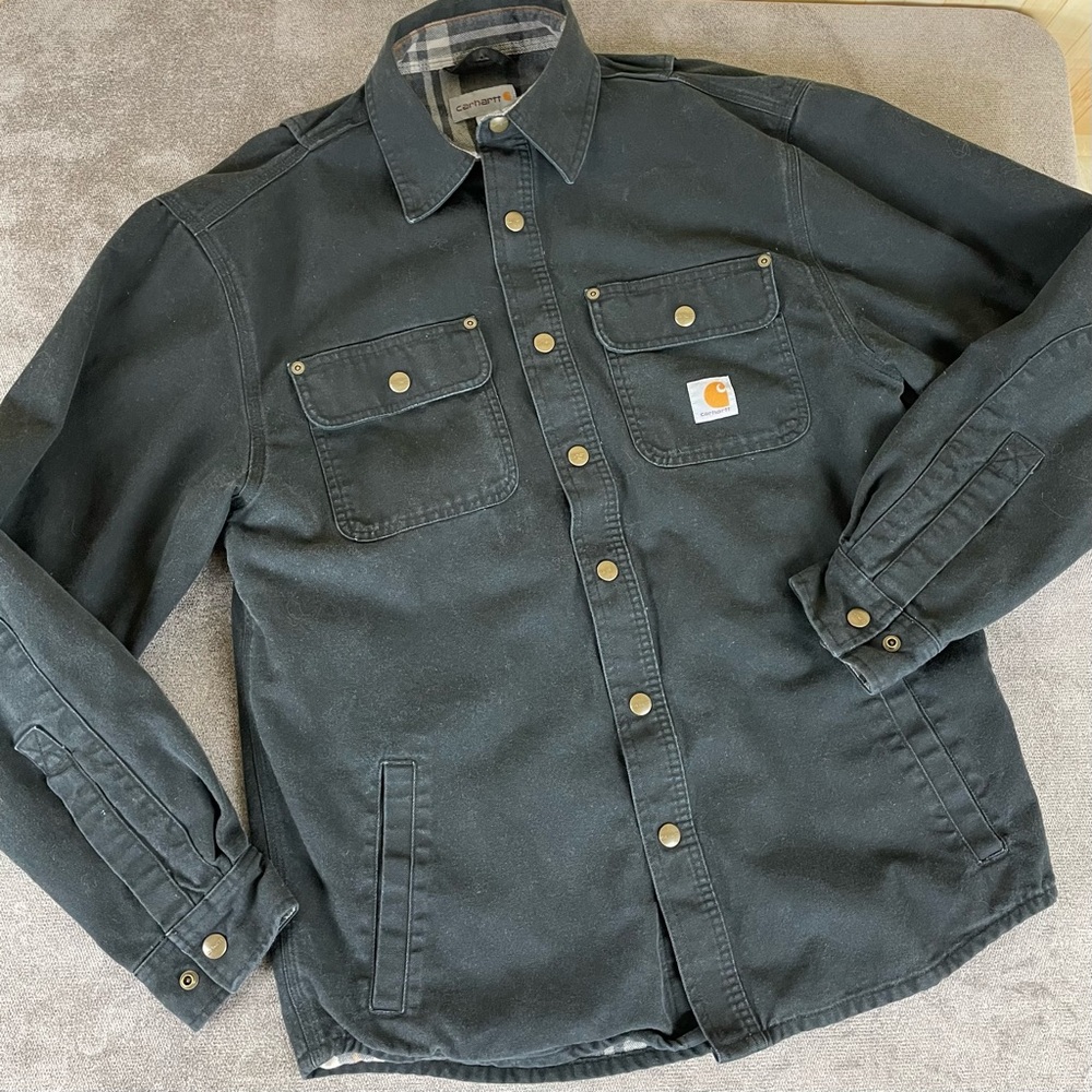 Carhartt Men's Dark Gray Shirt Jacket